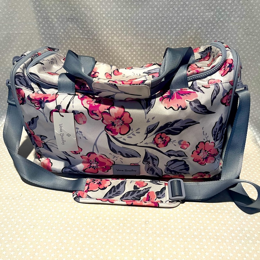 NWT - Vera Bradley - ReActive Small Gym Bag- Hummingbird Blooms - Picture 5 of 5